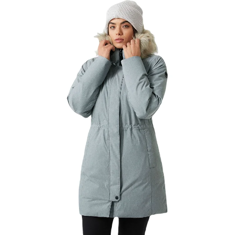 Helly Hansen Women's Grey Melange Senja Insulated Winter Parka