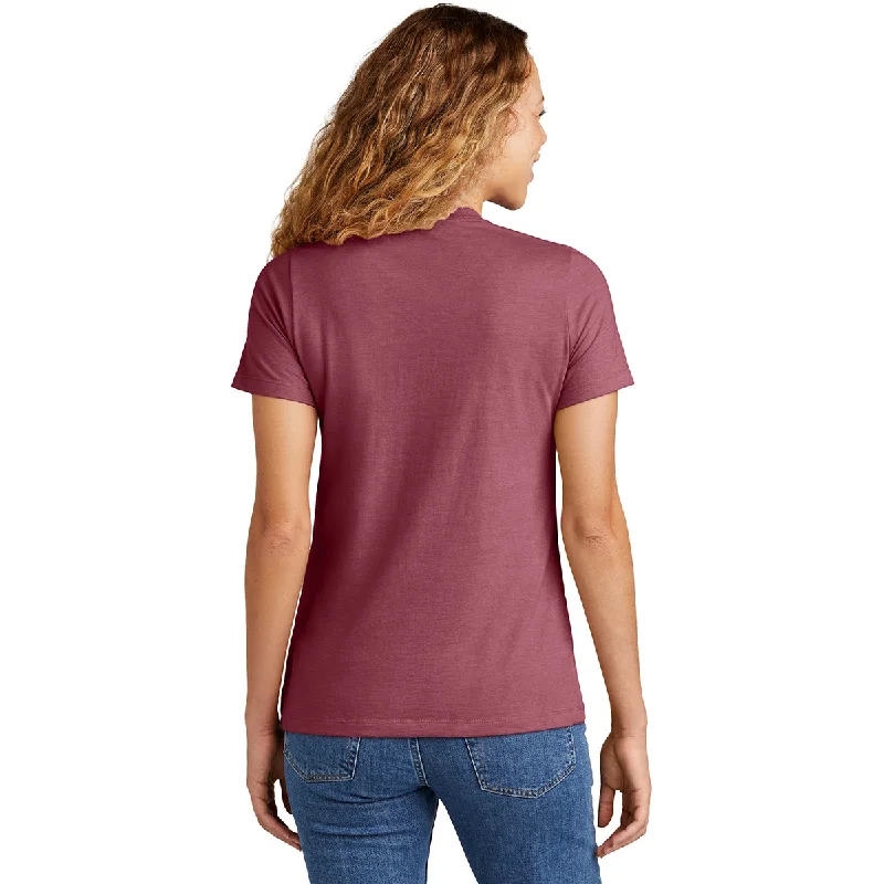 Gildan Women's Maroon Mist Softstyle CVC T-Shirt