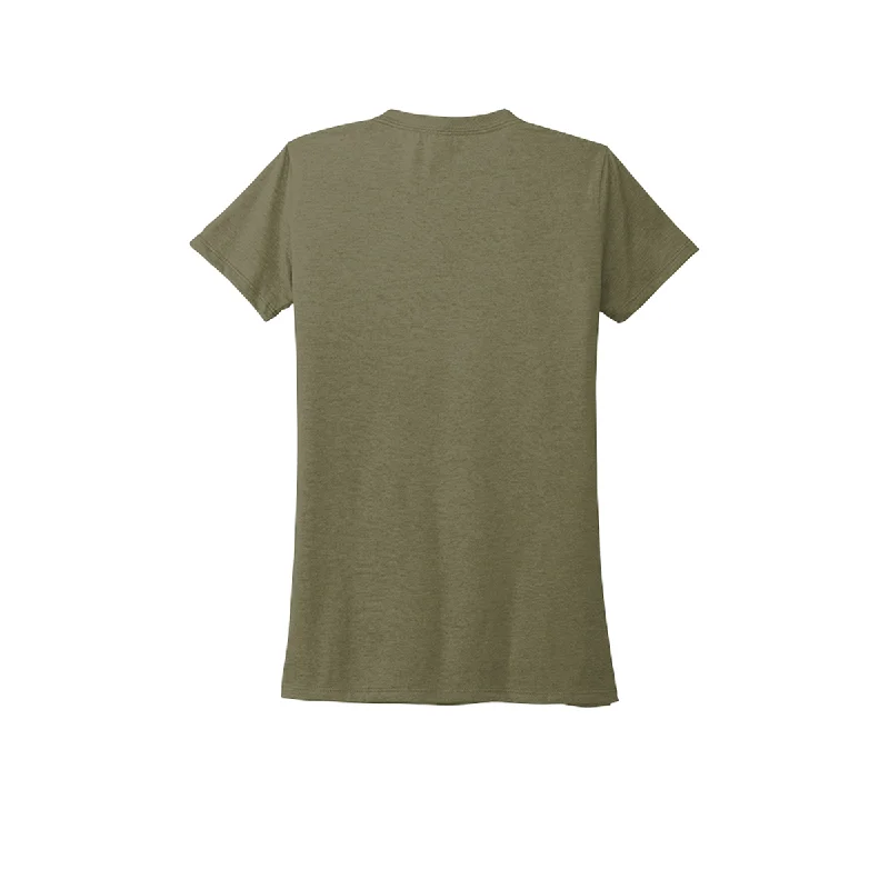 Allmade Women's Olive You Green Tri-Blend Tee