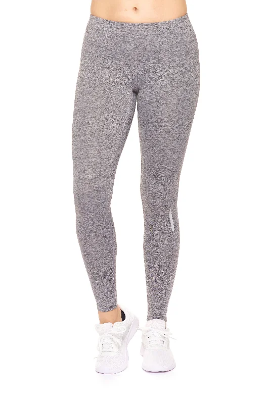 AQ1013 Mid-Rise Zip Pocket Full Length Leggings