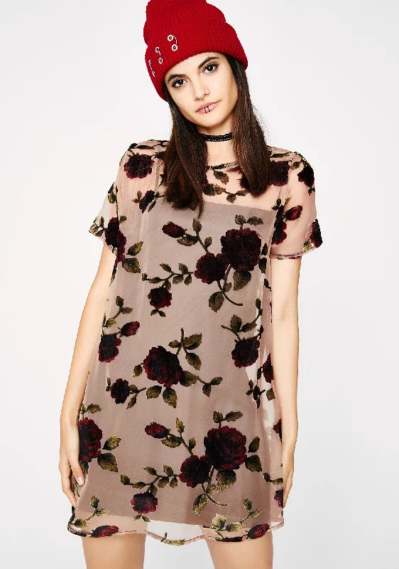 Bloomin' Roses Dress