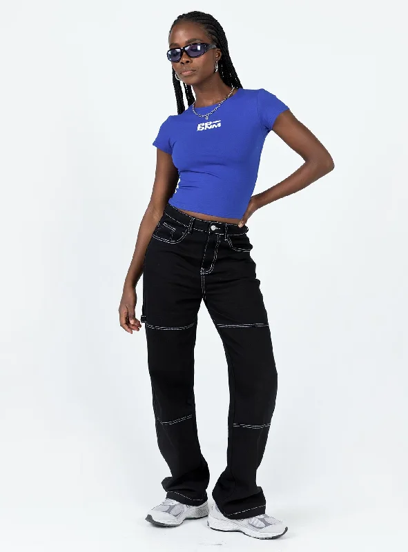 Polly Denim Club Tee Blue