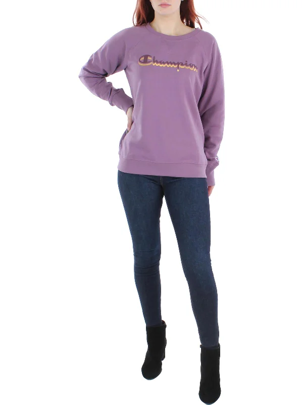 Womens Logo Crewneck Sweatshirt