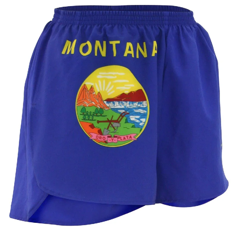 WOMEN'S 1.5"" SPLIT TRAINER SHORT- Montana