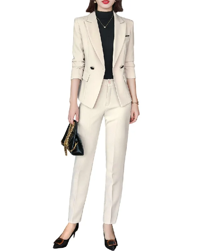 BOSSY CHIC 2pc Blazer & Pant Set