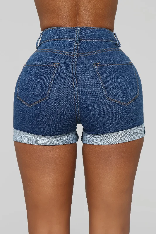 Carter Denim Shorts - MediumWash