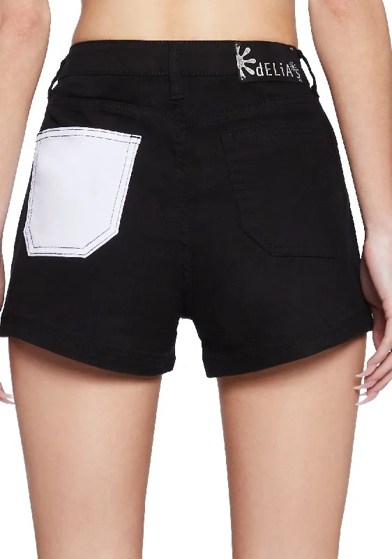 Chic Duality Denim Shorts