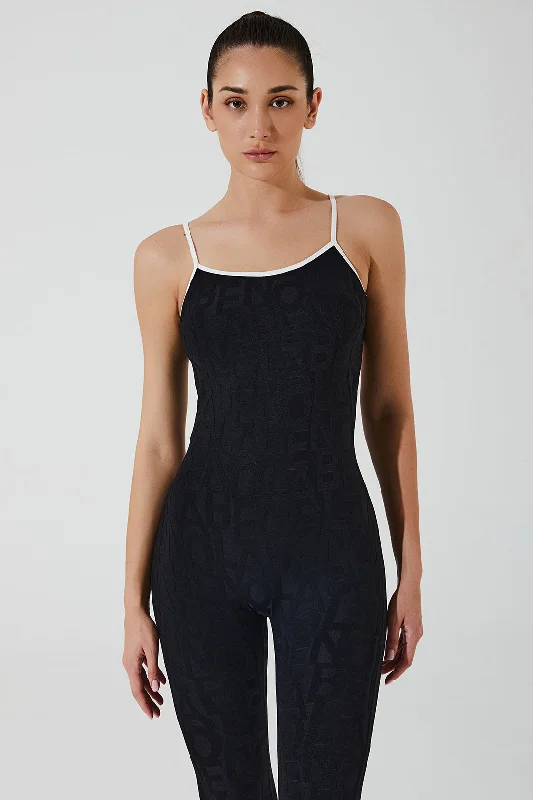 Coeur Del Jumpsuit 3D - Carbon