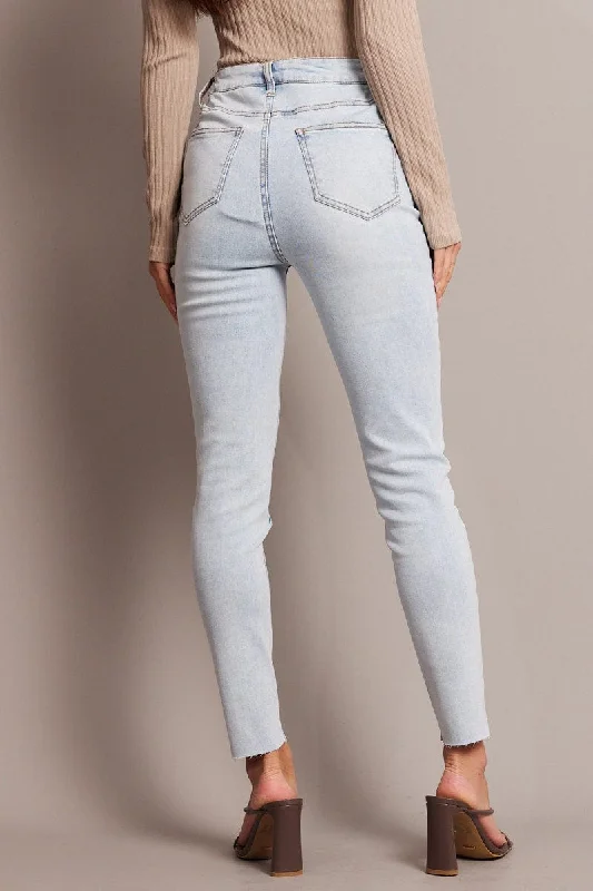 Denim Skinny Jean High Rise