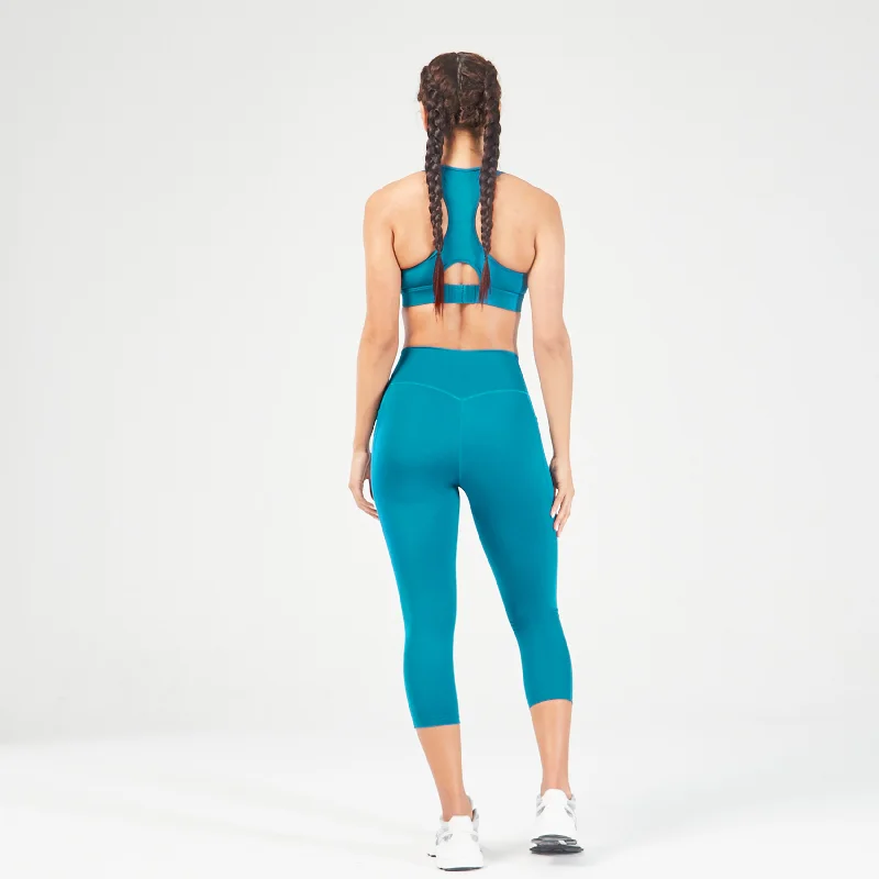 Essential ACT Leggings 21"" - Deep Lagoon