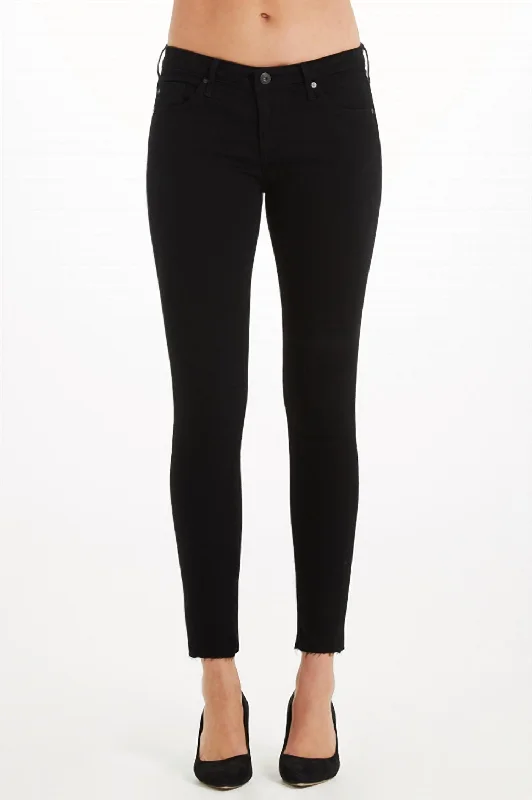 Farrah Skinny Ankle Jean In Ink Black