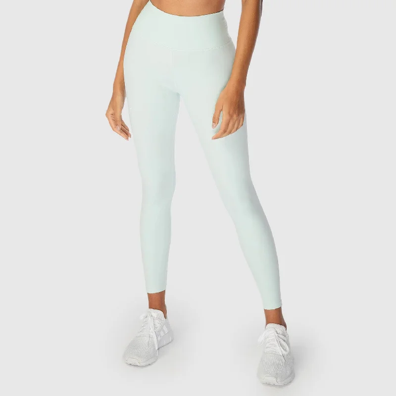 Infinity Cropped 7/8 Leggings - Blue Glass