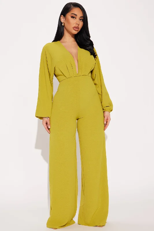 Miriam Jumpsuit - Chartreuse