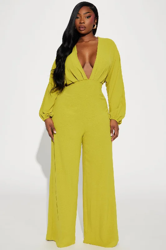 Miriam Jumpsuit - Chartreuse