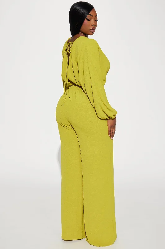 Miriam Jumpsuit - Chartreuse