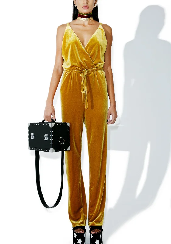 Nantes Velvet Jumpsuit