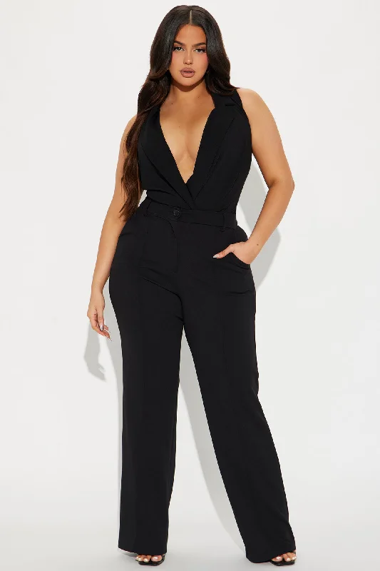 Office Baddie Bodysuit - Black