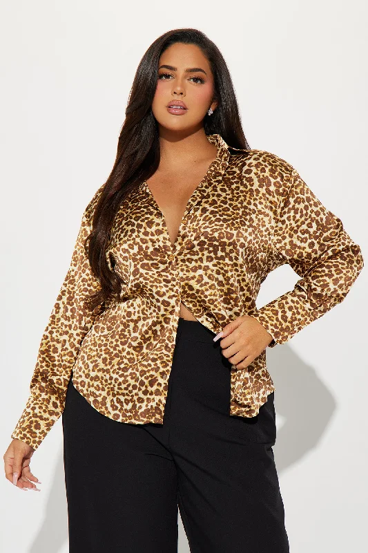 On The Prowl Leopard Shirt - Leopard