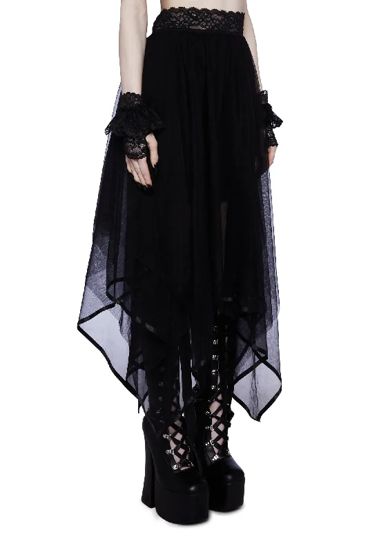 Phantom Devotion Midi Skirt