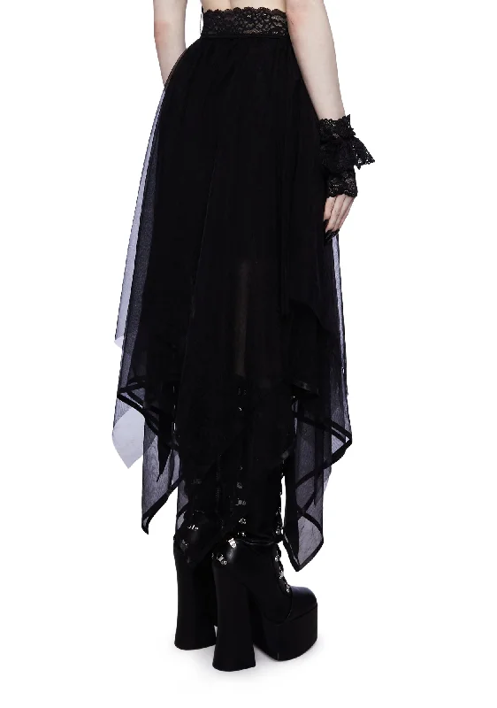 Phantom Devotion Midi Skirt