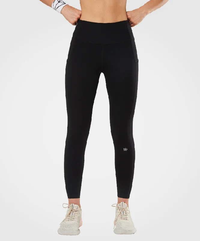 Power High Waist Pockets Stretchy Running Leggings | Women's High Support Leggings