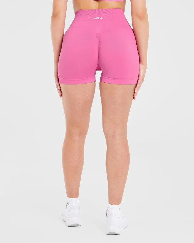 Power Seamless Shorts - Pink