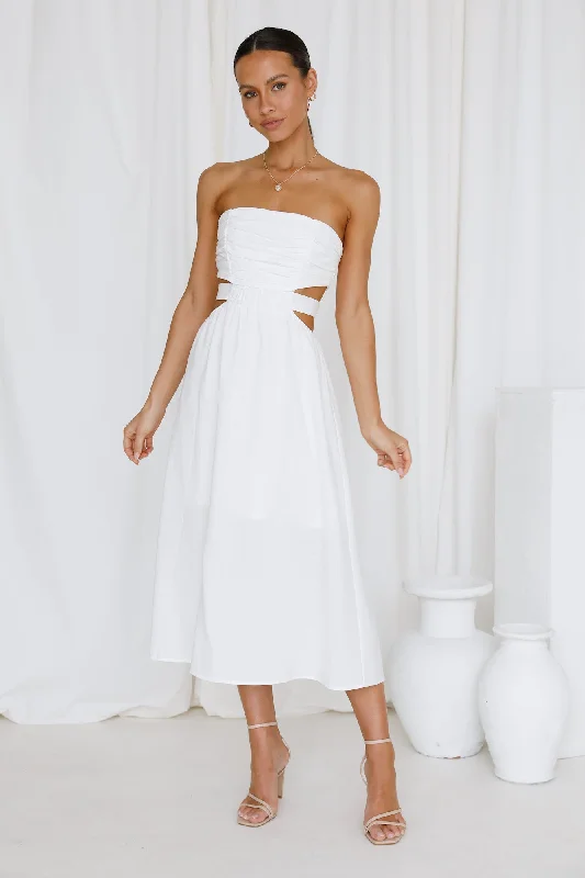 Sublime Lover Maxi Dress White