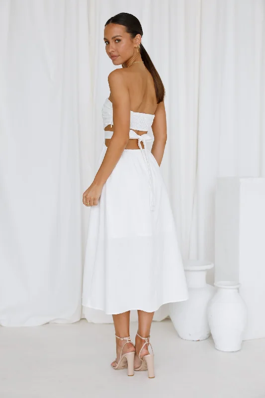 Sublime Lover Maxi Dress White