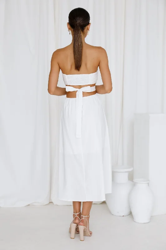 Sublime Lover Maxi Dress White