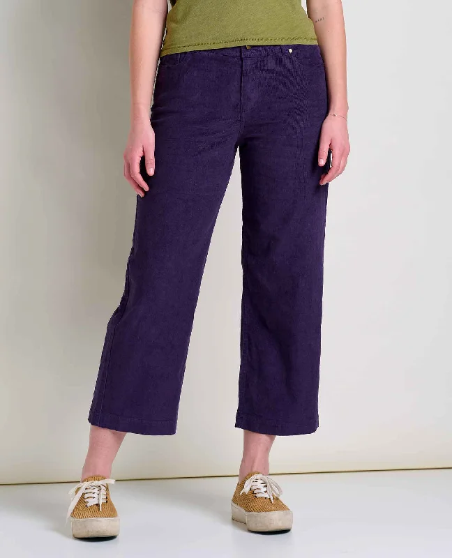 Women's Karuna Cord Wide Leg Pant