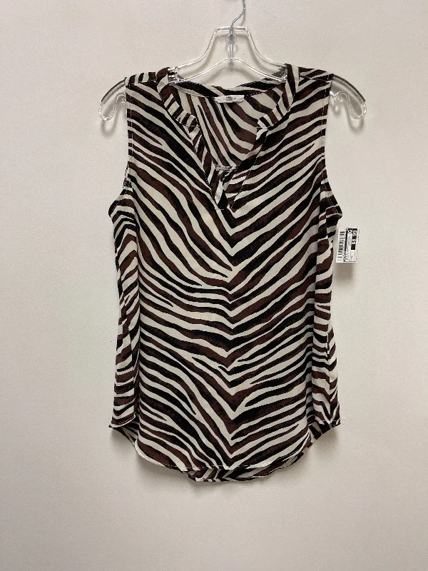 Animal Print Top Sleeveless Maurices, Size M