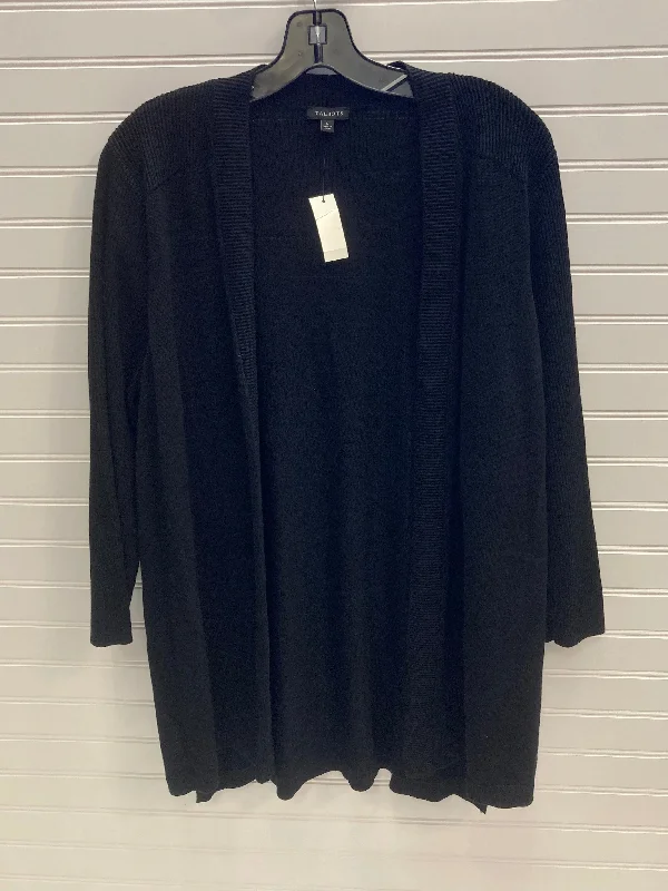 Black Sweater Cardigan Talbots, Size L