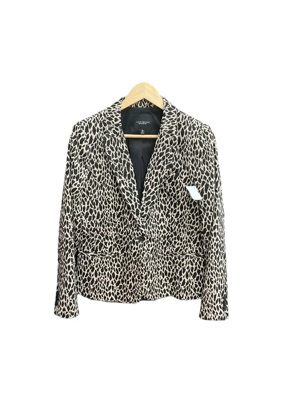 Blazer By Banana Republic In Animal Print, Size: 12