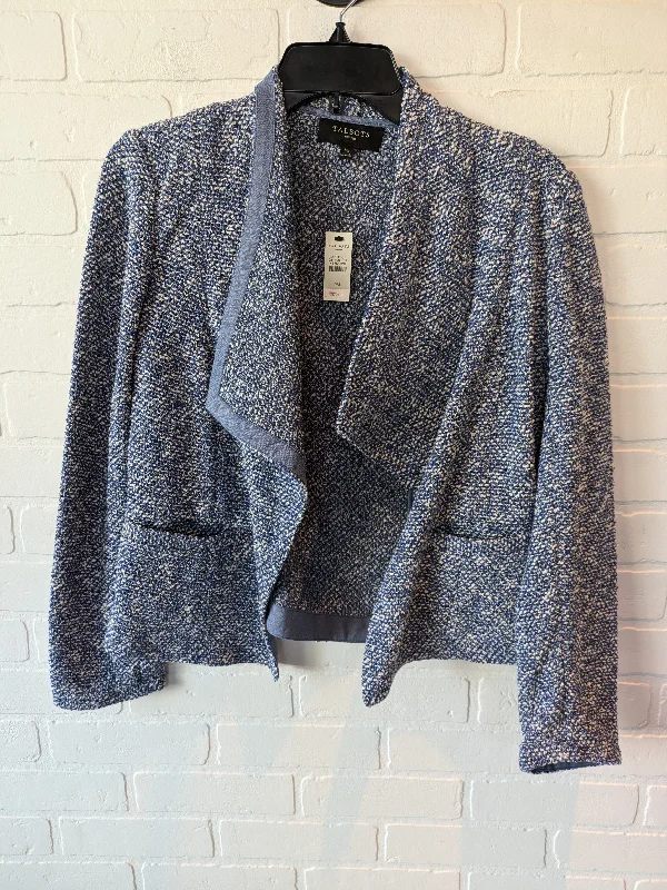 Blazer By Talbots In Blue & White, Size: M