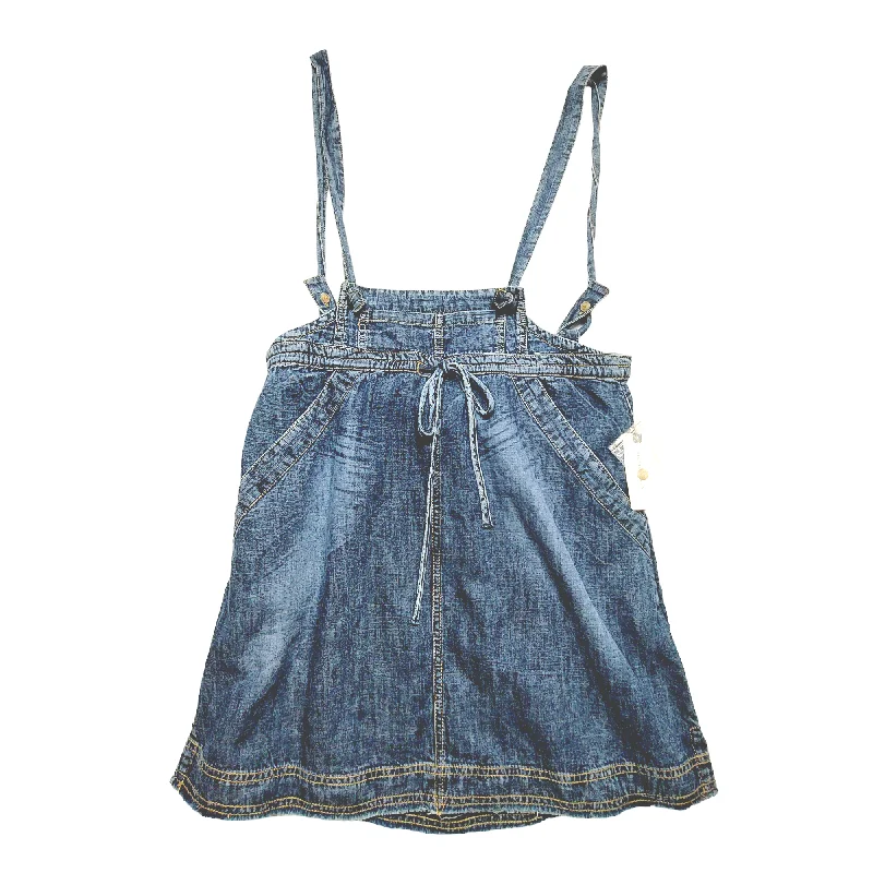 Blue Denim Overalls Anthropologie, Size S