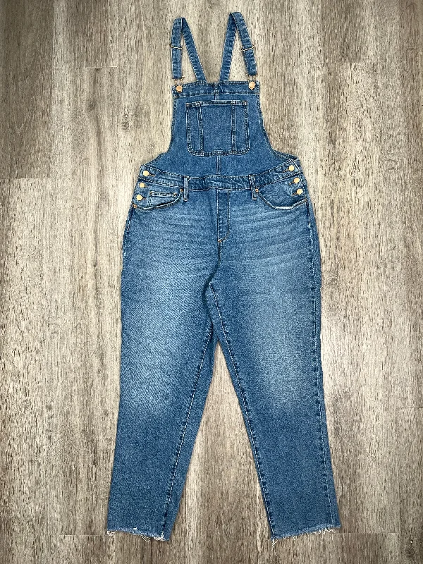 Blue Denim Overalls Universal Thread, Size L