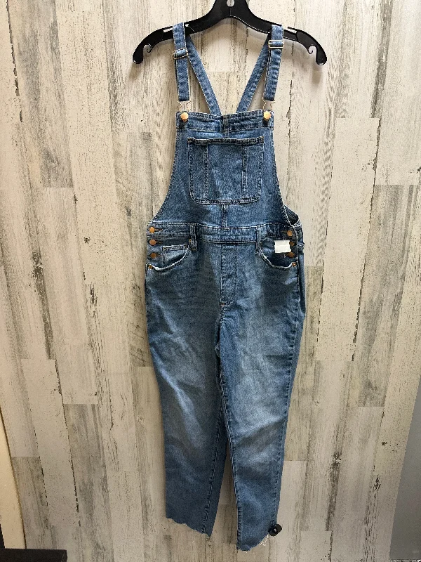 Blue Denim Overalls Universal Thread, Size M