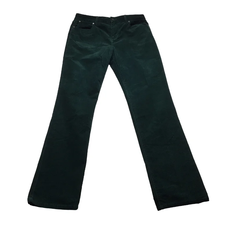 Green Pants Corduroy Talbots, Size 8