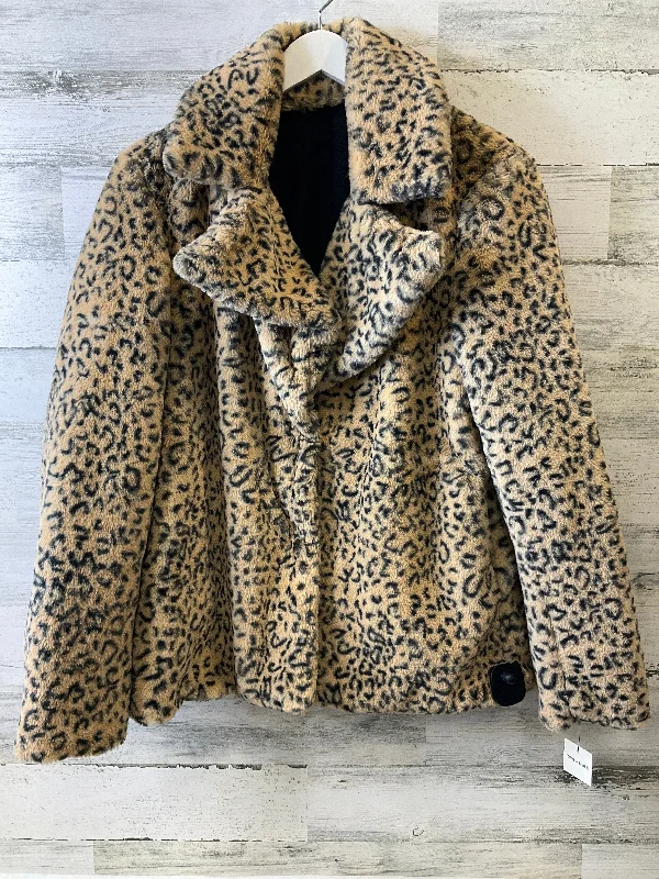 Jacket Faux Fur & Sherpa By Clothes Mentor  Size: M