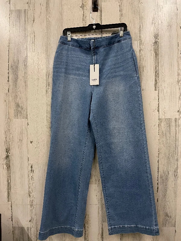 Jeans Straight By Clothes Mentor In Blue Denim, Size: 12