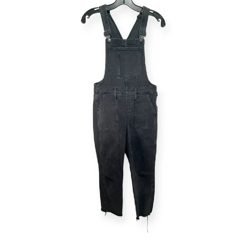 Overalls By Madewell In Black Denim, Size: M