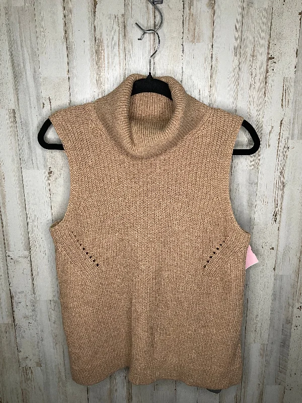 Top Sleeveless By Abercrombie And Fitch In Brown, Size: M