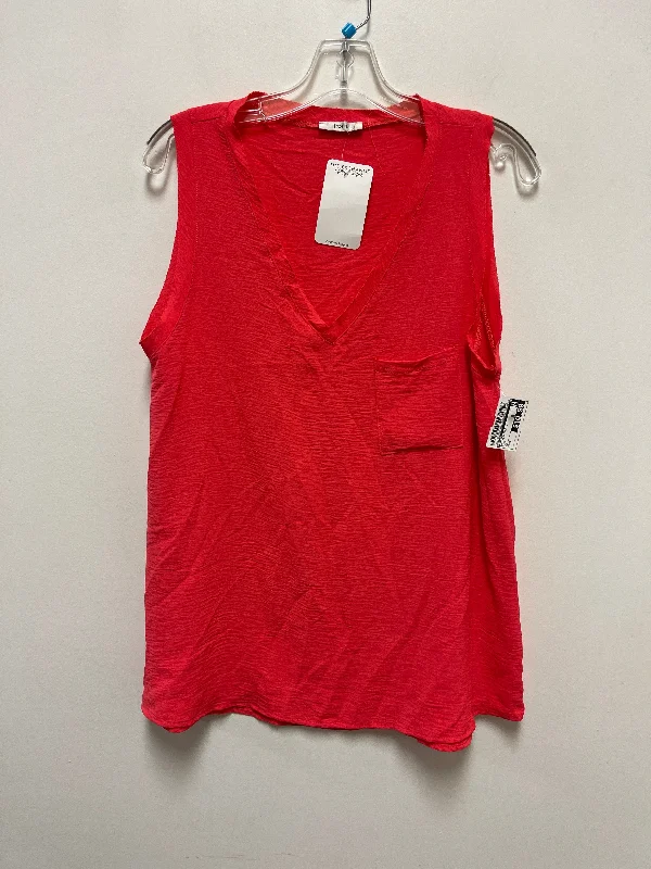 Top Sleeveless By Jodifl In Pink, Size: S