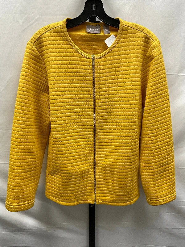 Yellow Blazer Chicos, Size M