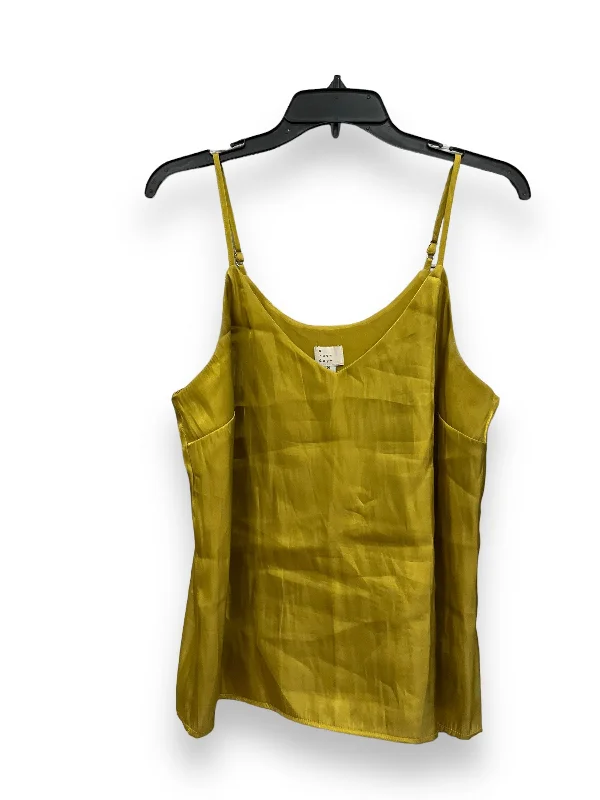 Yellow Top Sleeveless A New Day, Size M