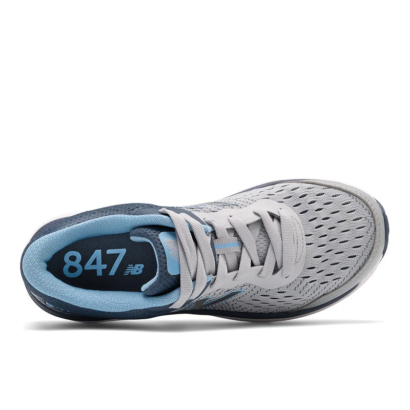 847v4 - Light Aluminum with Vintage Indigo and Team Carolina - Women's