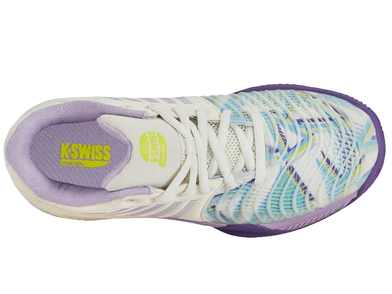 98900-182-M | EXPRESS LIGHT 3 PADEL | SNOW WHITE/PURPLE HEART/EVENING PRIMROSE