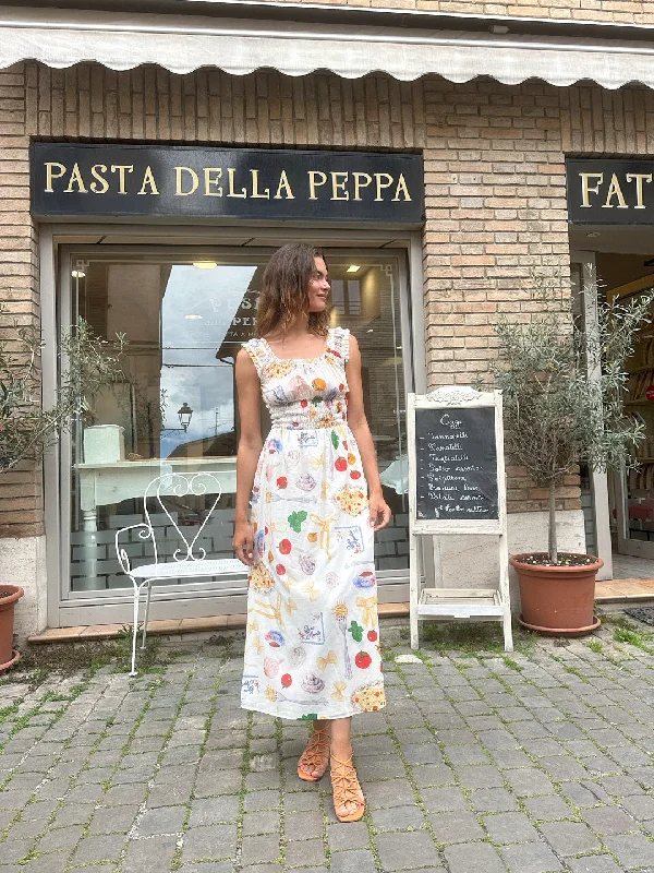 Annie Dress - Buon Appetito Ivory