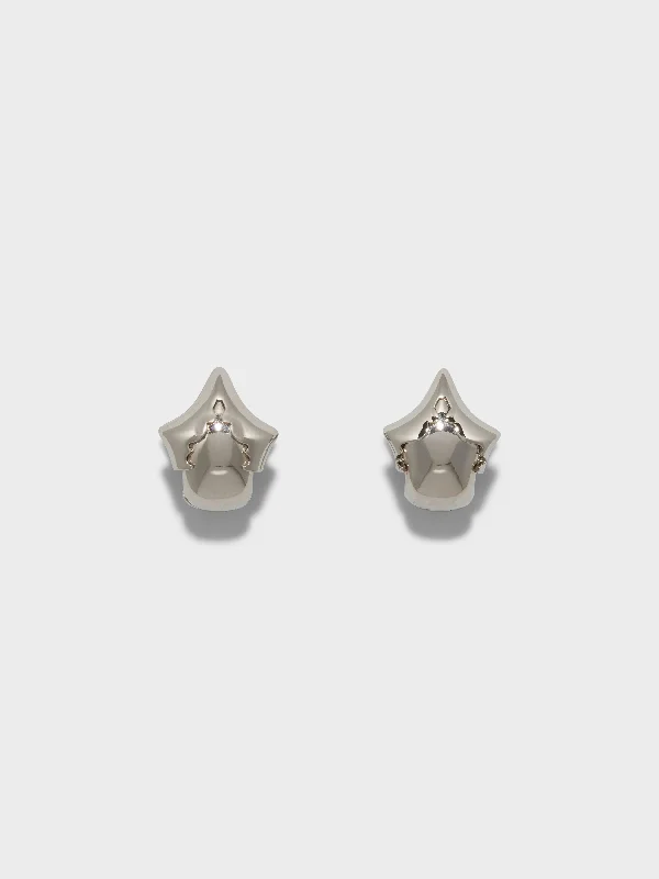 August Palladium-Plated Earrings