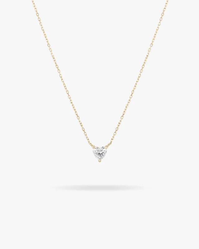 Love Grown Diamond Heart Necklace